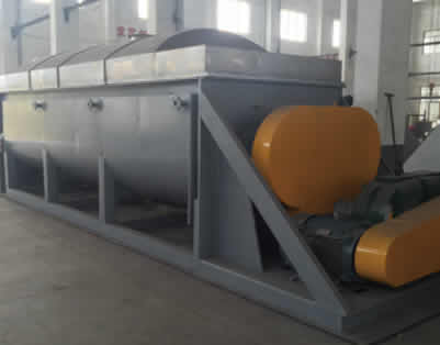 260 square meter sludge paddle dryer installation and commissioning completed, feeding production site